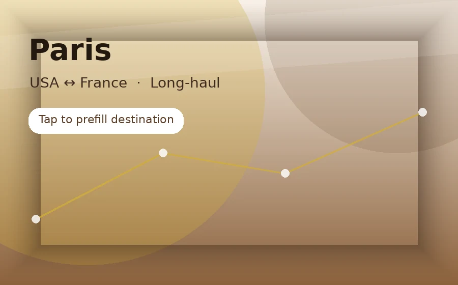 Los Angeles to Paris