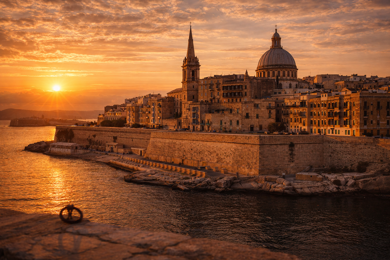 Malta skyline
