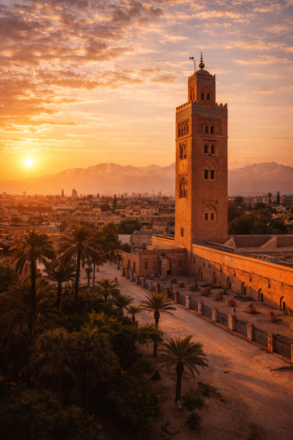 Marrakech skyline