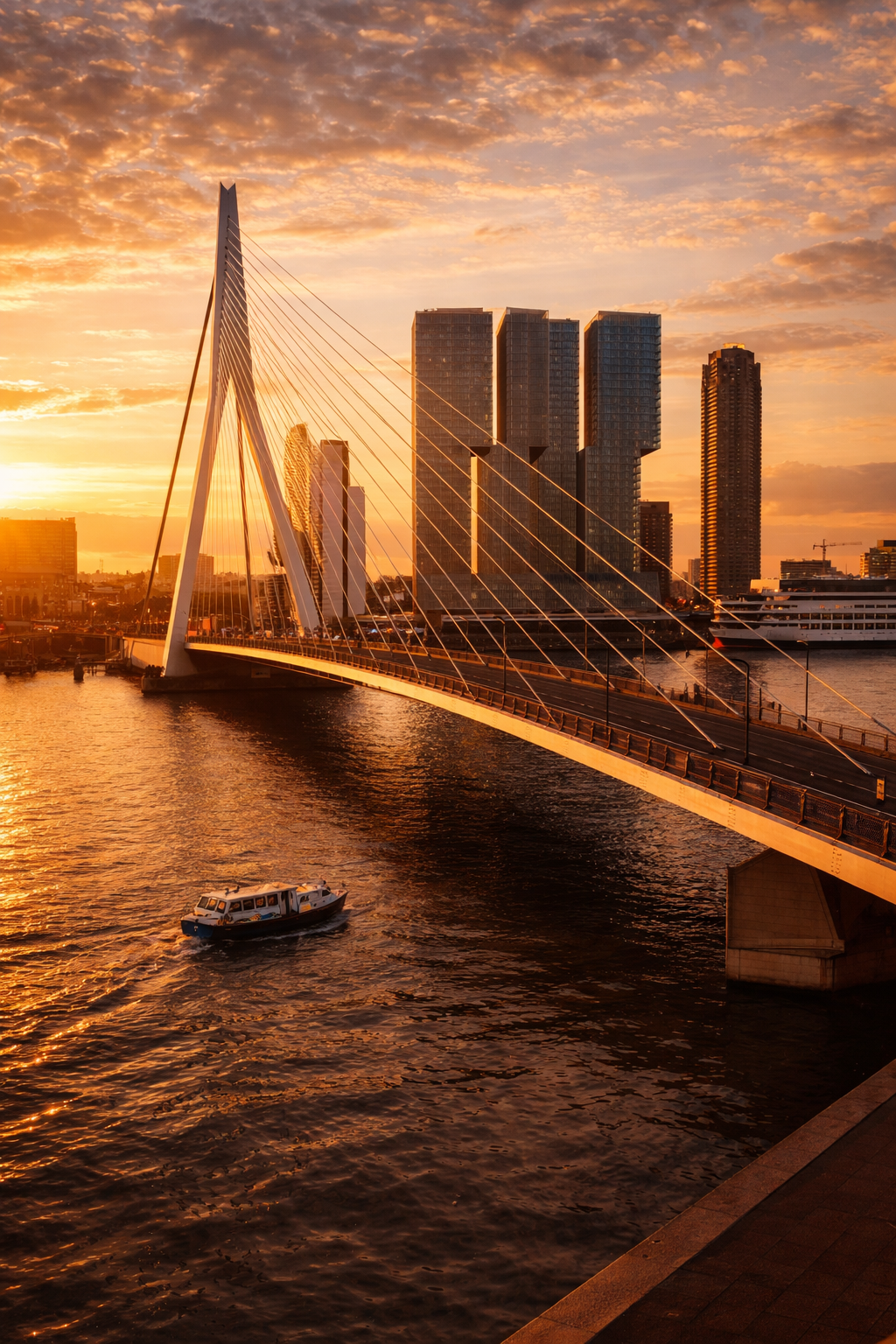 Rotterdam skyline