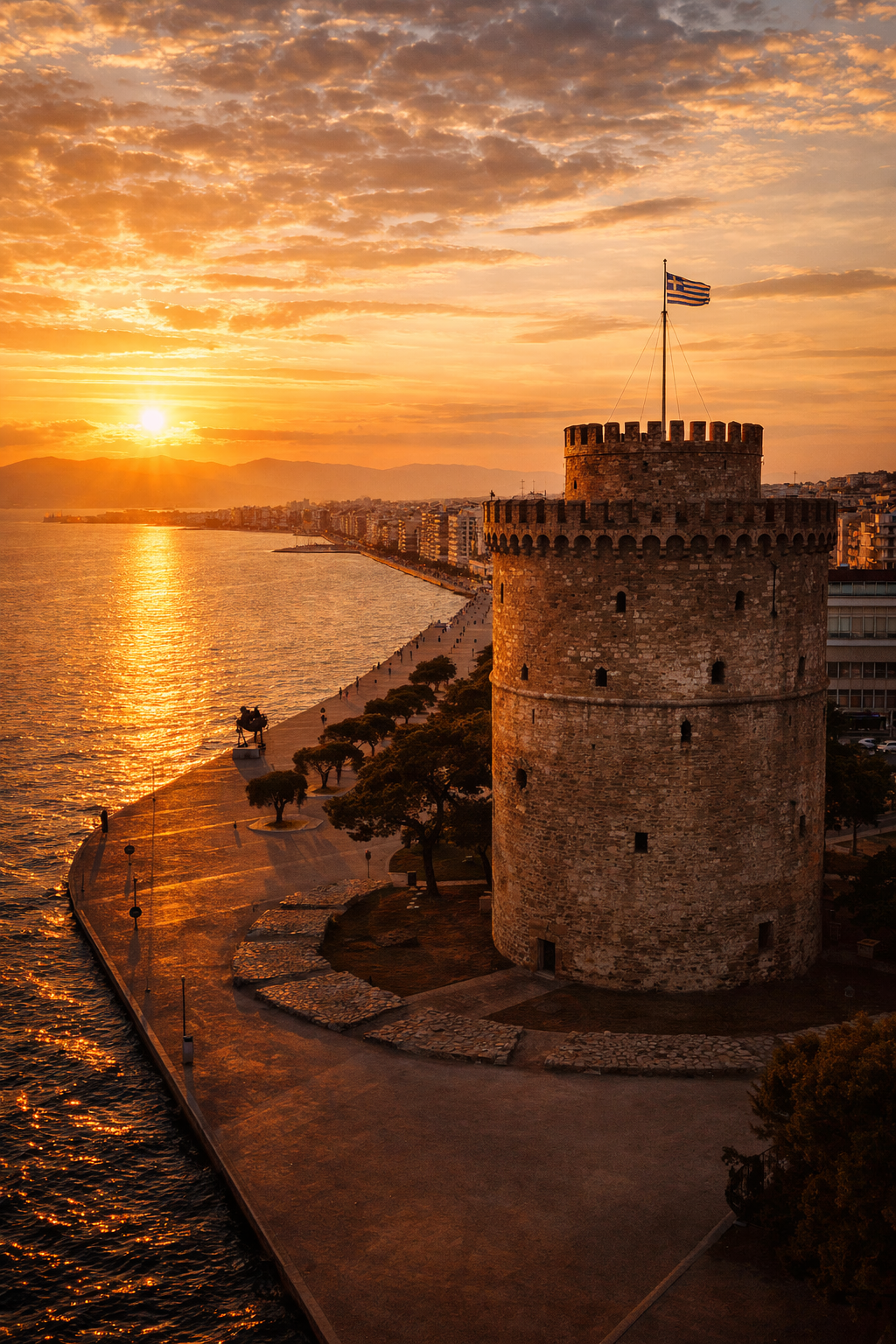 Thessaloniki skyline